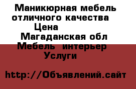 Маникюрная мебель отличного качества  › Цена ­ 40 000 - Магаданская обл. Мебель, интерьер » Услуги   